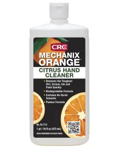 Sta-Lube®  Mechanix Orange&#8482; Citrus Lotion Hand Cleaner w/Pumice, 16 Fl Oz